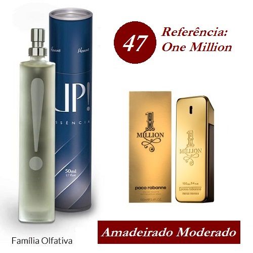 UP! 47 - 1 Milion - Masculino - 50ml