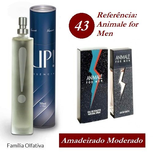 UP! 43 - Animale - Masculino - 50ml