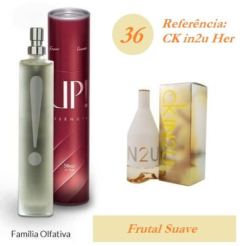 UP! 36 - Ck in2u Her - Fem. - 50ml